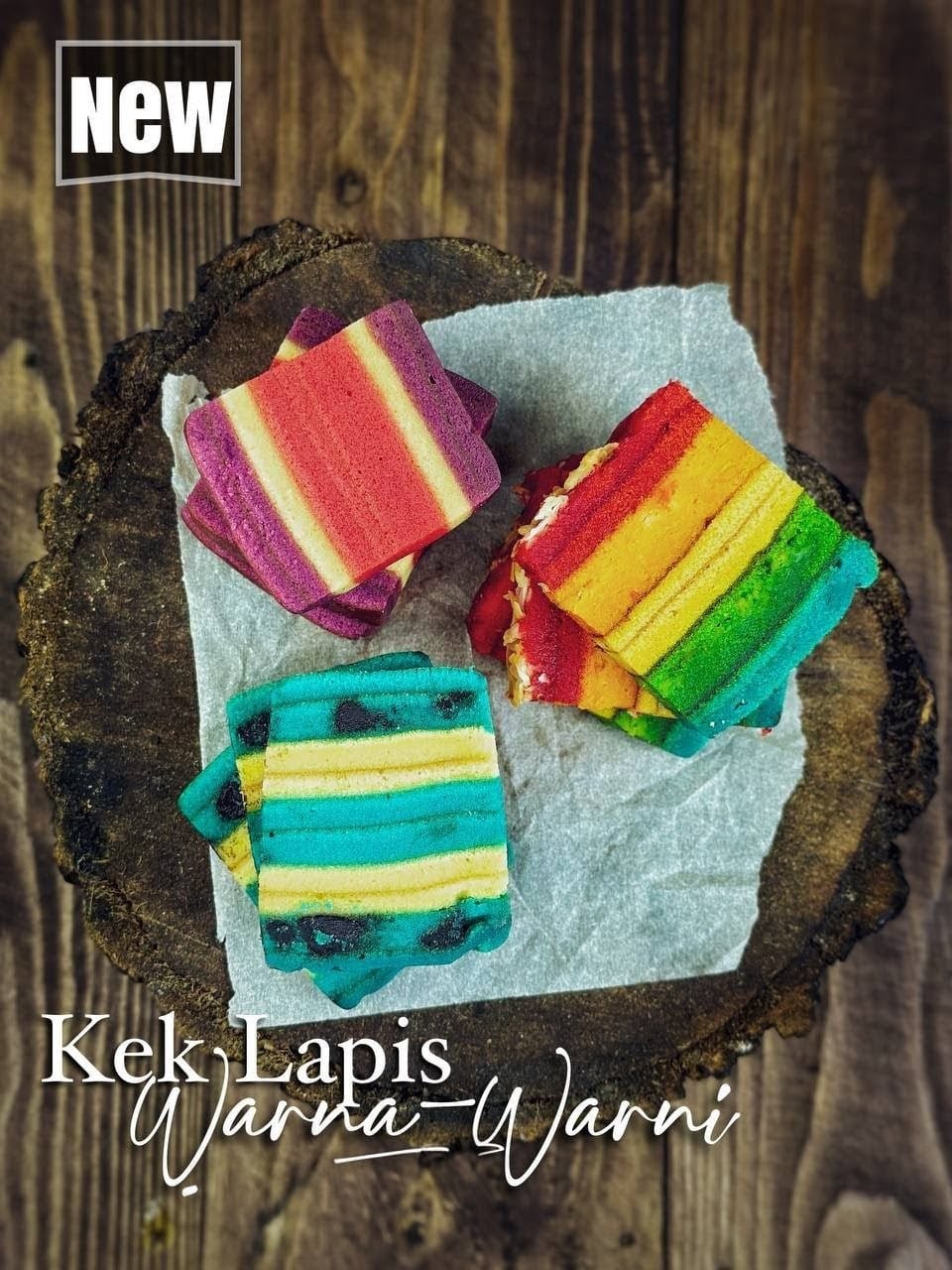 Modern Serawak cake lapis