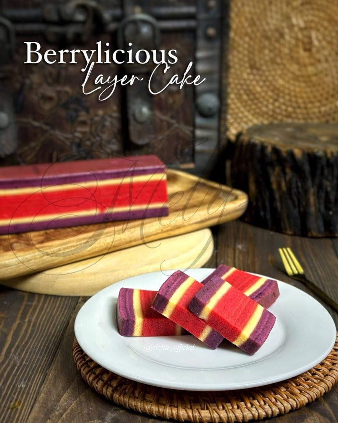 Modern Serawak cake lapis