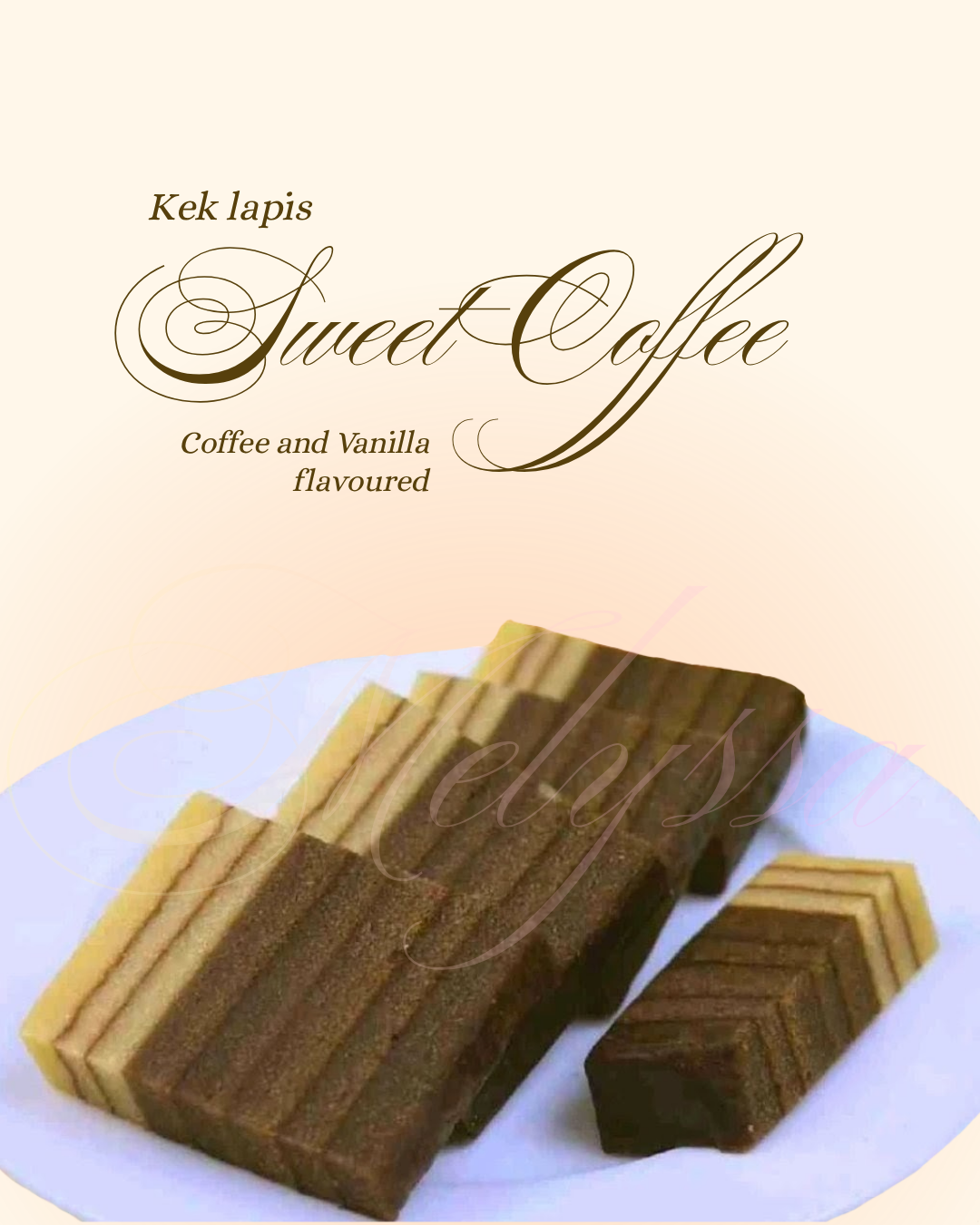 Modern Serawak cake lapis