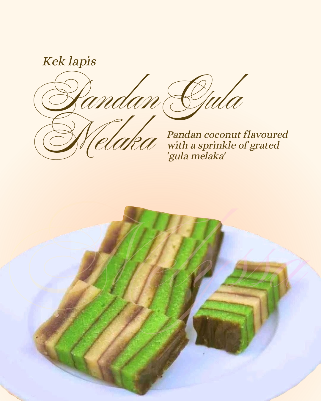 Modern Serawak cake lapis