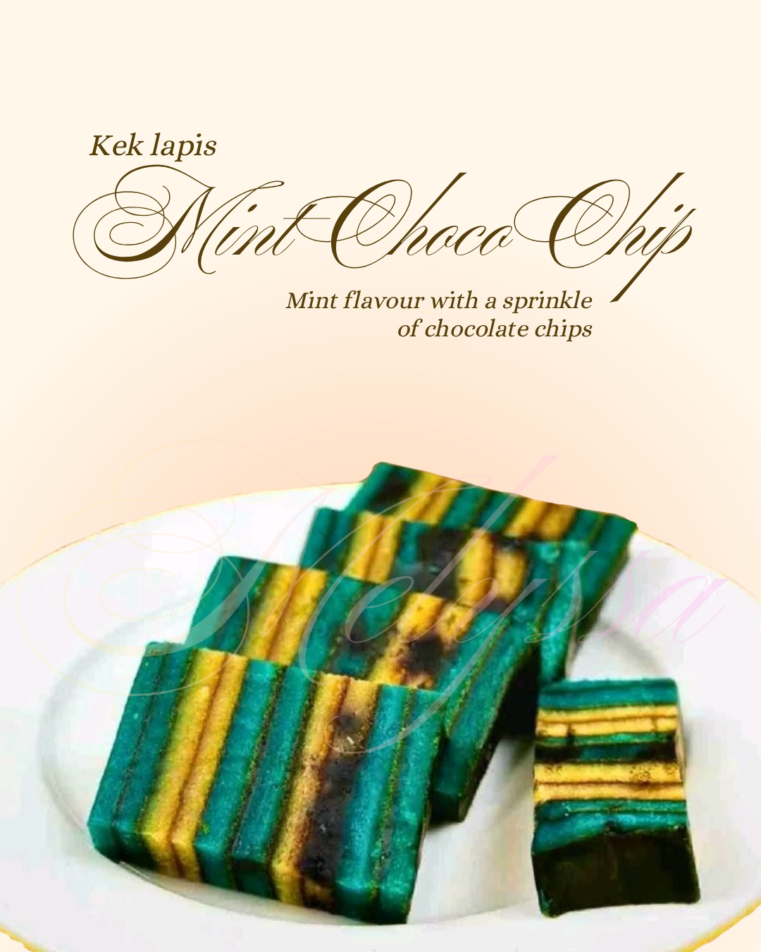 Modern Serawak cake lapis