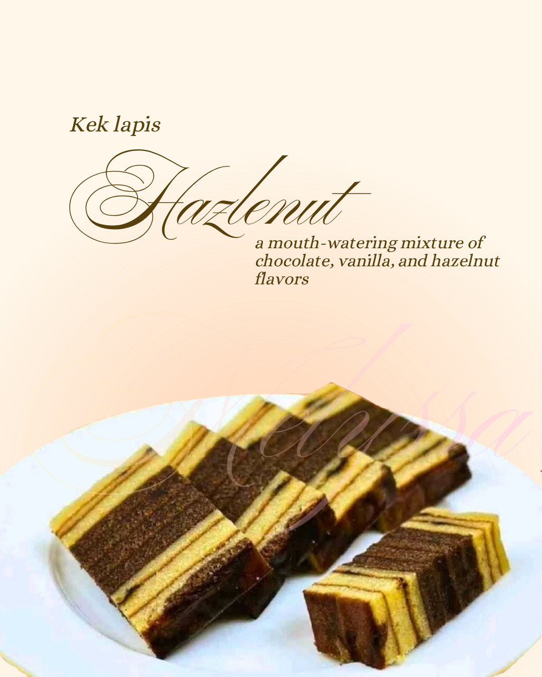 Modern Serawak cake lapis