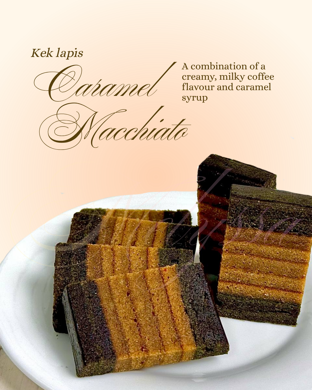 Modern Serawak cake lapis